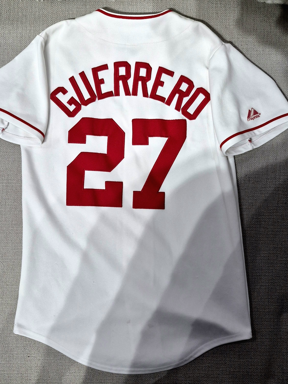 Majestic Los Angeles Angels Vladimir Guerrero #27 Jersey — Men's Medium